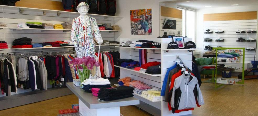 Golfshop Ladenfläche
