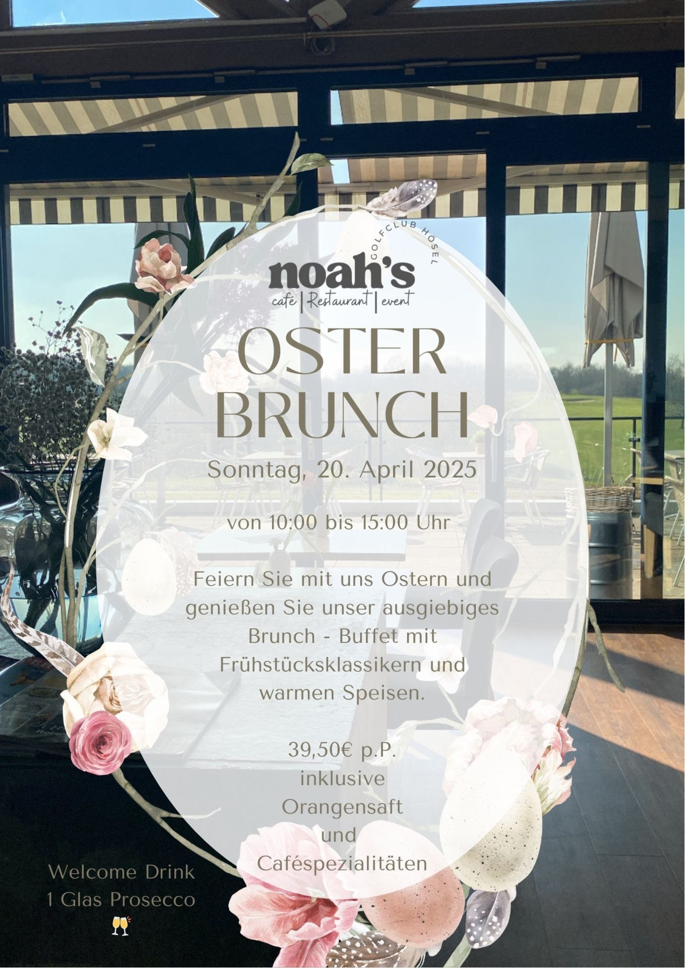 Osterbrunch im noah´s am 20.04.2025